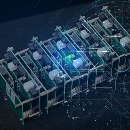 R&D Elektronik, Header Platinen