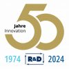 R&D 50 Jahre Logo